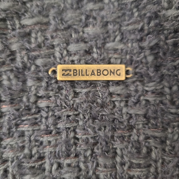 Billabong Stoked On You Open Front Sweater Size Small - Picture 4 of 5